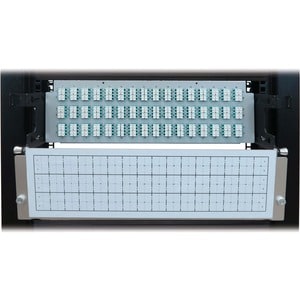 Tripp Lite by Eaton N48M-48M8L4-05Network Patch Panel - Aqua - 192 x Duplex - 3U High - 19" Wide - Rack-mountable