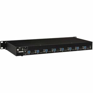 Tripp Lite series B024-DPU08 KVM Switchbox - TAA Compliant - 8 Computer(s) - 4096 x 2160 - 50 Hz, 60 Hz - 10 x USB - 8 x D