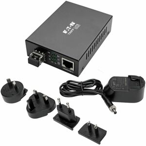 Tripp Lite series N785-INT-LC-MM Transceiver/Media Converter - 2 Port(s) - 1 x Network (RJ-45) - Duplex LC Port - Twisted 