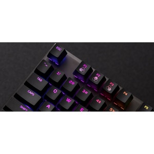 HyperX Alloy FPS RGB Keyboard - Cable Connectivity - USB 2.0 Interface - English (US) - Black - Mechanical Keyswitch - Des