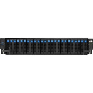Asus RS520A-E12-RS24U-16W2RB Barebone System - 2U Rack-mountable - Socket SP5 LGA-6096 - 1 x Processor Support - AMD Chip 