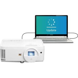Proyector DLP Montaje en pared, Montable en techo ViewSonic LS500WH - 1280 x 800 - De Techo, Frontal - 720p - 30000Hora(s)