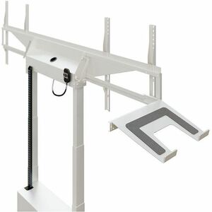 HAGOR Lift für Display - Weiß - Querformat - Höhenverstellbar - 2 Unterstützte(r) Display(s)Bildschirmgröße: 116,8 cm bis 