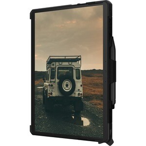 Urban Armor Gear Scout Rugged Carrying Case Microsoft Surface Pro 10, Surface Pro 11, Surface Pro 9 Tablet, Stylus - Black
