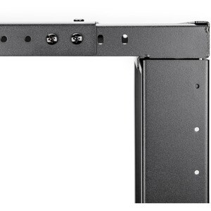 SolidRack 12U Wall Mount Rack - 2-Post Open Frame - Adjustable Depth 18-25.6" - Weight Capacity 85 lb (38.5kg) - For Audio