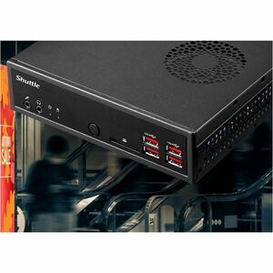 Shuttle XPC slim DH610 Barebone-System - Slim PC - Sockel LGA-1700 - 1 x Prozessor-Support - Core i5 11. Generation i5-113