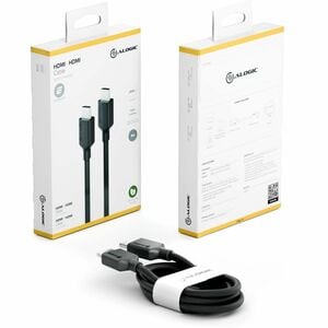 Alogic Elements 1 m HDMI A/V Cable - 1 - Cable for Audio/Video Device, Gaming System, Monitor - First End: 1 x HDMI 2.0 Di