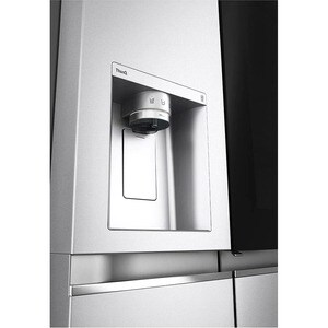 Congelatore/Freezer LG GSXV90MBAE 635 L Combinato - Metallico - Vetro temprato - Digital Inverter Compressor - Smart Conne