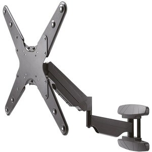 Neomounts - Supporto a parete Full Motion con molla a gas per monitor da 40" a 55", portata 30Kg. VESA max 400x400