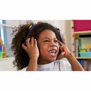 Logitech Zone Learn Wired Over-the-ear Stereo Headset - Classic Blue - Binaural - Circumaural - 131.1 cm Cable - Noise Can