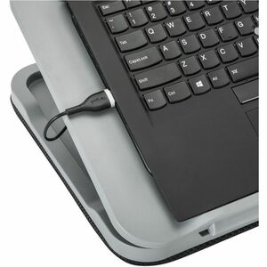 Targus Chill Mat AWE90GL Cooling Stand - Upto 45.7 cm (18") Screen Size Notebook Support - Grey - 2 Fan(s) - 1900