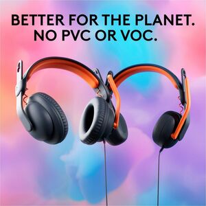 Logitech Zone Learn, EDU, WW, Classic Blue, On-Ear, USB-C