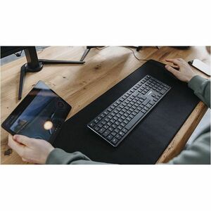 CHERRY KW X ULP Keyboard - Wired/Wireless Connectivity - USB Type A Interface - RGB LED - English (US) - Black - Mechanica
