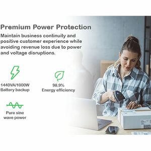 APC Smart-UPS, Line Interactive, 1500VA, Tower, 120V, 8x NEMA 5-15R outlets, SmartConnect Port+Network Card, AVR, LCD - To