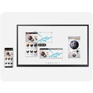 Samsung Flip 3 WM85A 215.9cm (85") 4K UHD LCD Pantalla de colaboración - Infrarrojo (IrDA) - Pantalla Táctil - 16:9 Aspect