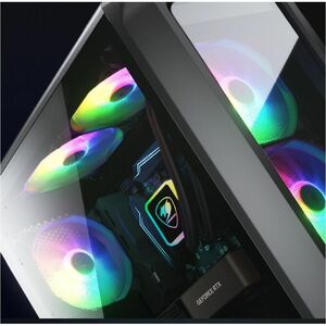 COUGAR Archon 2 CGR-5CC5B-G-RGB Gabinete para computadora gamer - Mini ITX, Micro ATX, ATX Placa base admitida - Media Tor