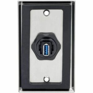 Tripp Lite by Eaton U325-000-IND Datentransferadapter - TAA-konform - Nickel Anschluss - Schwarz