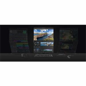 Mobile Pixels Geminos T 24" Dual-Stacked 1080p Monitors with Multi-Touch and Webcam - 23.8" Viewable - Multi-touch Screen 