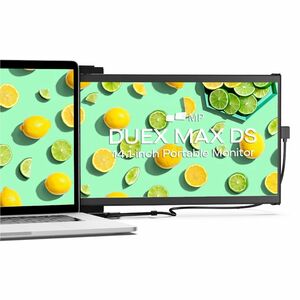 Mobile Pixels Duex Max DS 14" Class LCD Monitor - Black - 14.1" Viewable - In-plane Switching (IPS) Technology - HDMI