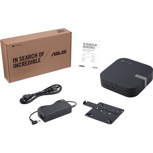 Asus Chromebox 5 CHROMEBOX5-SC017UN Chromebox - Intel Celeron 7305 - 4 GB - 128 GB SSD - Mini PC - Eco Black - Intel Chip 