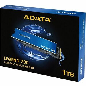 Adata LEGEND 700 ALEG-700-1TCS 1 TB Solid State Drive - M.2 2280 Internal - PCI Express NVMe (PCI Express NVMe 3.0 x4) - 3