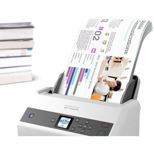 Epson WorkForce 870 Sheetfed Scanner - 600 dpi Optical - 10-bit Color - 65 ppm (Mono) - 65 ppm (Color) - Duplex Scanning -