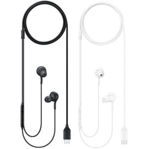 Samsung Type-C Earphones - Mono - Mini-phone (3.5mm) - Wired - 32 Ohm - 20 Hz to 20 kHz - Under-the-chin - Binaural - In-e