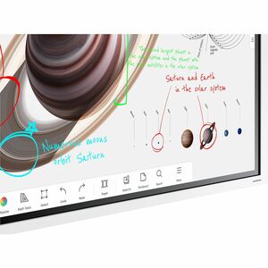 Samsung Flip Pro WM55B 139.7 cm (55") 4K UHD LCD Collaboration Display - Infrared (IrDA) - Touchscreen - 3840 x 2160 - Edg