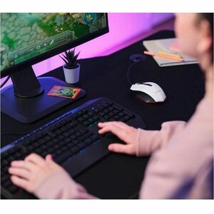 Trust Felox GXT 109 Gaming-Maus - USB 2.0 - Optisch - 6 Taste(n) - 6 Programmable Button(s) - Weiß - Kabel - 6400 dpi Aufl
