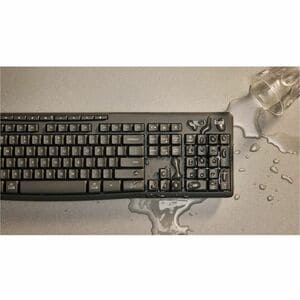 Logitech MK370 Rugged Keyboard & Mouse - AZERTY - Belgian - USB Type A Plunger Wireless Bluetooth Keyboard - 112 Key - Key