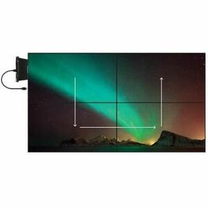 Vestel WY55B/2H 1397 mm LCD Digital Signage Display - 24 Hours/7 Days Operation - In-plane Switching (IPS) Technology - 19