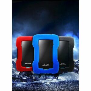 Adata HD330 AHD330-1TU31-CBK 1 TB Portable Hard Drive - External - Black - Gaming Console Device Supported - USB 3.2 (Gen 