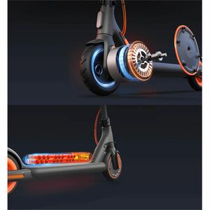 Xiaomi Electric Scooter 4 Go Powered Scooter - Black, Orange - Steel