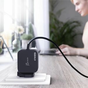 j5create JUP1565DCF3A-FN 67 W Adaptador de CA - 1 Pack - Adaptador universal - para MacBook, Chromebook, iPad Pro, MacBook