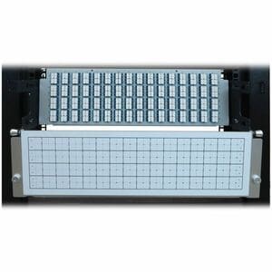 Tripp Lite series N48S-64M8L4-03Network Patch Panel - Yellow - 256 x Duplex - 3U High - 19" Wide - Rack-mountable