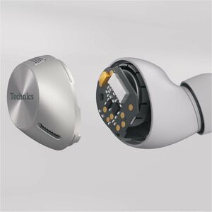 Technics AZ40 Mark2 True Wireless Earbud Stereo Earset - Silver - Alexa - Binaural - In-ear - 1000 cm - Bluetooth - 20 Hz 