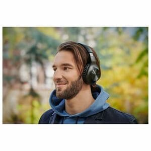 Panasonic RB-HX220B Wireless Over-the-ear Stereo Headset - Black - Binaural - Ear-cup - Bluetooth