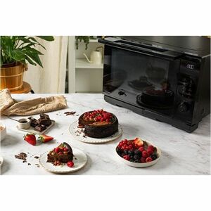 Panasonic NN-DS59NBEPG Single Microwave Oven - Black - 27 L Capacity - Microwave - 1 kW Microwave Power - 1.35 kW Grill Po