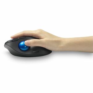 Kensington Pro Fit Ergo TB450 Trackball - Optical - Wireless - Bluetooth/Radio Frequency - 2.40 GHz - USB - 1600 dpi - 7 B