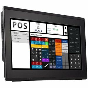 Shuttle POS Terminal - Celeron 5205U 1,90 GHz - 4 GB DDR4 SDRAM 120 GB M.2/PCI Express - 39,6 cm (15,6 Zoll) LCD Touchscre