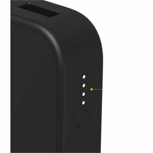 Mophie Powerstation Power Bank - For USB Type C Device, USB Type A Device - 10000 mAh - Black