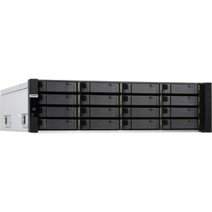 QNAP, QNAP ES1686DC-2123IT-64G SAN/NAS Storage System - 2 x Intel Xeon D-2123IT Quad-core (4 Core) 2.20 GHz - 16 x HDD Sup