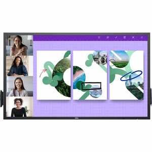 Dell P5524QT 139,7 cm (55 Zoll) 4K UHD LCD Collaboration Display - InGlass - Touchscreen - 16:9 Seitenverhältnis - 3840 x 