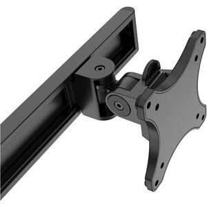 Neomounts NEXT One Mounting Arm for Monitor, Display - Black - Height Adjustable - 2 Display(s) Supported - 43.2 cm to 68.