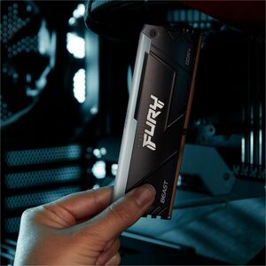 Kingston FURY Beast RAM Module for Motherboard - 64 GB (4 x 16GB) - RGB - DDR4-3200/PC4-25600 DDR4 SDRAM - 3200 MHz Dual-r