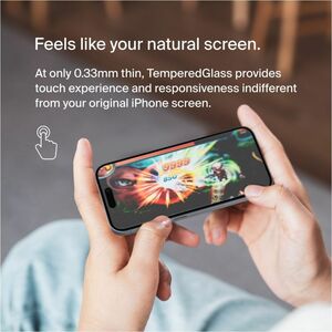 Belkin Glas Bildschirmschutz für iPhone 15 Pro - für LCD iPhone 15 Pro