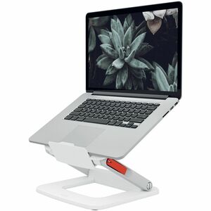 Leitz Ergo Height Adjustable Notebook Stand - 33 cm (13") to 38.1 cm (15") Screen Support - 2.50 kg Load Capacity - 4.5 cm