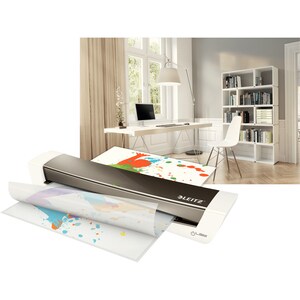 Leitz iLAM Hot Laminator - 320 mm Lamination Width - 0.40 mm Lamination Thickness - Manual Release - 76 mm Height x 128 mm
