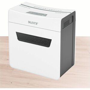 Leitz IQ Protect Premium 3M Paper Shredder - Continuous Shredder - Cross Cut, Micro Cut - 3 Per Pass - for shredding Paper