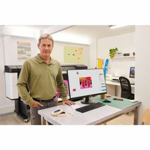 HP Latex 630 Inkjet Large Format Printer - Color - 8 Color(s) - 376.7 ft²/h Color Speed - 1200 x 1200 dpi - Ethernet - Pla